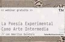 WEBINAR GRATUITO: “La Poesía Experimental Como Arte Intermedia” con Amarilys Quintero la-poesia-experimental
